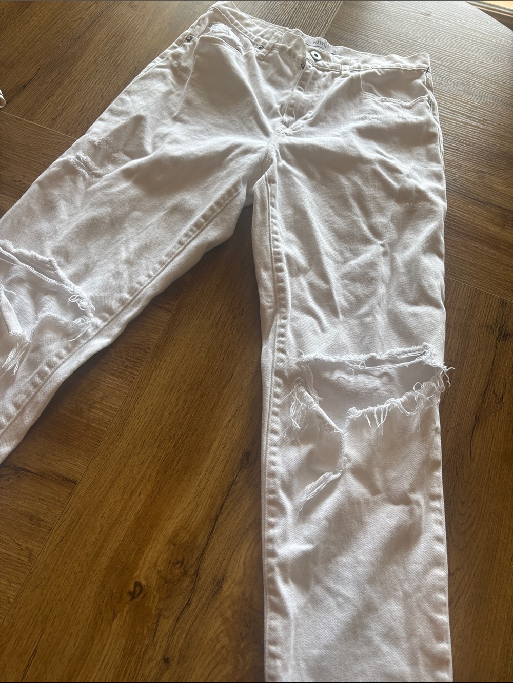 Pistola White Distressed Women’s Jeans